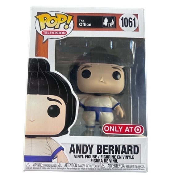 Funko POP Television The Office Andy Bernard Sumo Suit #1061 Target Exclusive. - Picture 5 of 9